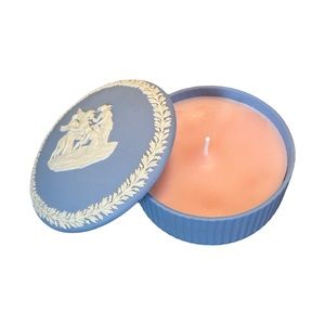English Wedgewood Pink Candle